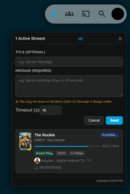 Active Streams