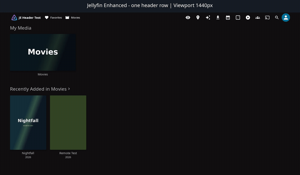 Live header resizing from desktop to a small phone