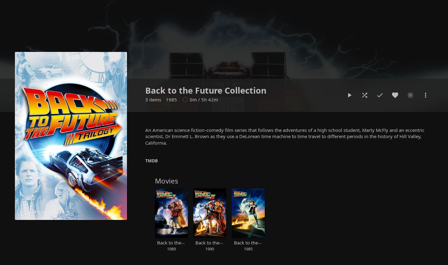 Back to the Future Collection — Spoiler Guard on