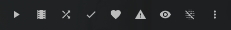 Spoiler Guard toggle button in the action row